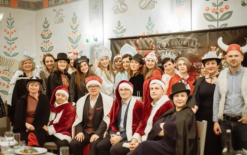 Тимбилдинг-активности на корпоративе на Новый год в Омске